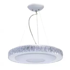 Подвесная светодиодная люстра с ПДУ De Markt Фризанте 3 687010601