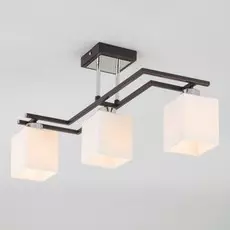 70018/3 Потолочная люстра Eurosvetхром/венге