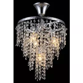 70024-3+1C Потолочная люстра на штанге Natali Kovaltseva NICE CHROME