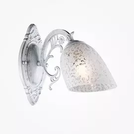 70039/1 белый с серебром Бра ЕВРОСВЕТ Нимфа