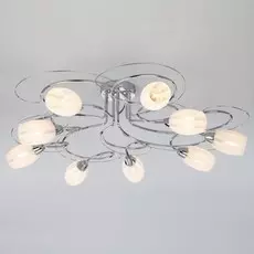 70040/9 хром Потолочная люстра ЕВРОСВЕТ Лаура