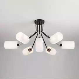 70072/7 белый Потолочная люстра ЕВРОСВЕТ Duetto