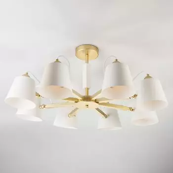 70083/8 золото Потолочная люстра ЕВРОСВЕТ Frozen