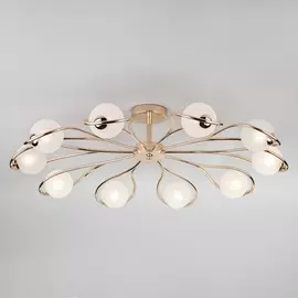 70089/10 золото Потолочная люстра ЕВРОСВЕТ Camomile