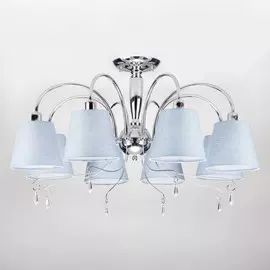 70096/8 хром Потолочная люстра ЕВРОСВЕТ Dalila