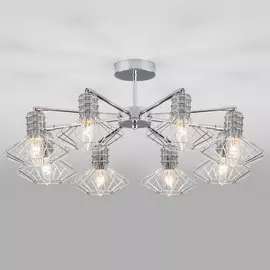 70108/8 хром хром Потолочная люстра Eurosvet Tranello a044751