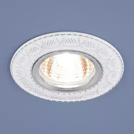 7010 MR16 WH/SL белый/серебро Встраиваемый светильник Elektrostandard (a036772)