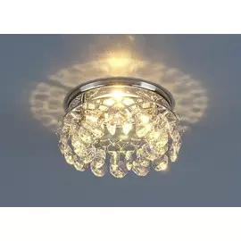 7070 MR16 СH/CL Встраиваемый точечный светильник Elektrostandard хром/прозрачный (a031474)