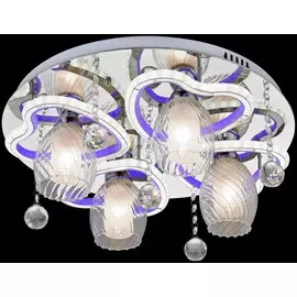 736-107-04 Потолочная люстра со светодиодной подсветкой, с пультом Velante