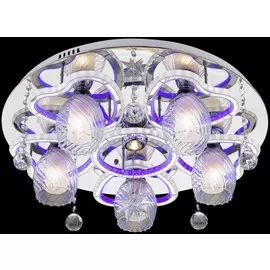 736-107-06 Потолочная люстра со светодиодной подсветкой, с пультом Velante