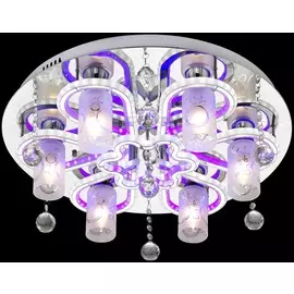 737-107-06 Потолочная люстра со светодиодной подсветкой, с пультом Velante