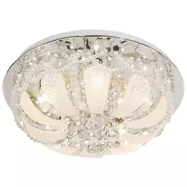 745-107-06 Потолочная люстра буше со светодиодной подсветкой с пультом д/у Velante