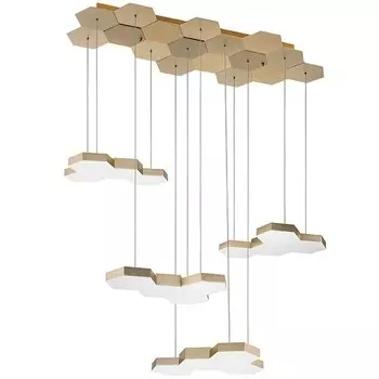 750263 Подвесная люстра Light Star Favo Satin Gold