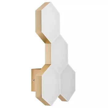 750643 Настенное бра Light Star Favo Satin Gold