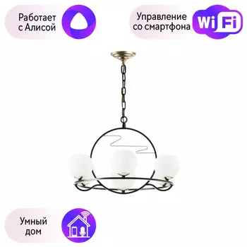 762077 Подвесная люстра Lightstar с поддержкой Алисы, Enna