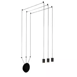 8003/3P-BK Светильник подвесной светодиодный Lumien Hall Керро