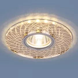 8091 MR16 SL/GD зеркальный/золотой Точечный встраиваемый светильник Elektrostandard (a037514)