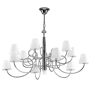 814334 (MD5082-12+1C) Люстра подвесная Lightstar Vortico