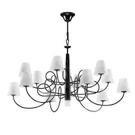 814337 (MD5082-12+1BL) Люстра подвесная Lightstar Vortico