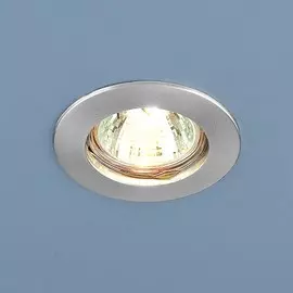 863 MR16 SCH хром сатинированный Встраиваемый точечный светильник Elektrostandard (a030073)