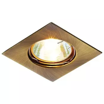 Встраиваемый точечный светильник Ambrella light Iron 866A SB
