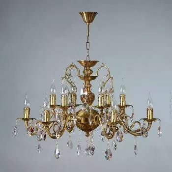 8888/6+6 AB Подвесная люстра Ambiente Alicante Tear drop