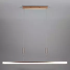 90030/1 золото Светодиодный подвесной светильник ЕВРОСВЕТ line