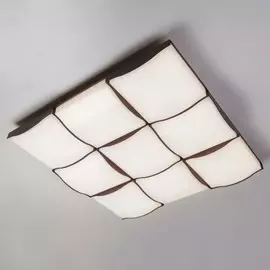 90031/9 кофе Светодиодная потолочная люстра с пультом ДУ ЕВРОСВЕТ Relief