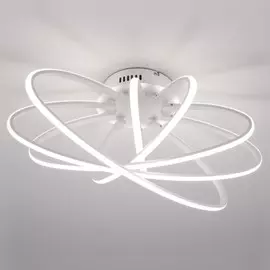 90100/5 белый белый Люстра потолочная светодиодная Eurosvet Evia