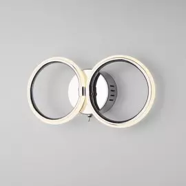 90146/2 хром хром Бра настенное светодиодное с выключателем Eurosvet Comfy