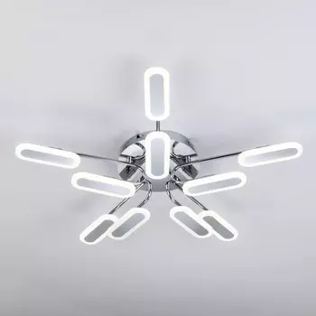 90148/10 хром Потолочная светодиодная люстра Eurosvet Osaka a043806