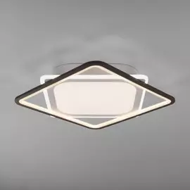 90157/1 белый белый Люстра потолочная светодиодная с пультом ДУ Eurosvet Shift