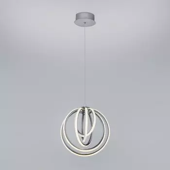 90170/5 хром хром Подвесная светодиодная люстра Eurosvet Cycle a045518