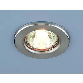 9210 MR16 SCH хром сатинированный Встраиваемый точечный светильник Elektrostandard 4690389055607 (a030079)