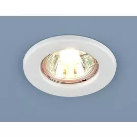 9210 MR16 WH белый Встраиваемый точечный светильник Elektrostandard4690389055560 (a030075)