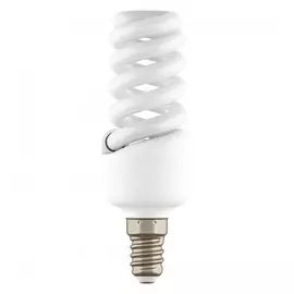 927172 Люминесцентная лампа Спираль CFL 220V E14 15W RA80 2700K 8000H Lightstar