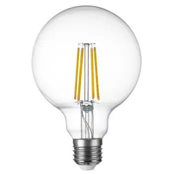 Ретро лампа E27 8W 4000К (белый) G95 Led Lightstar 933104