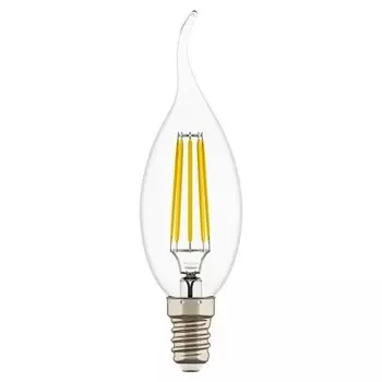Филаментная светодиодная лампа E14 6W 4200K (белый) CA35 Led Lightstar 933604