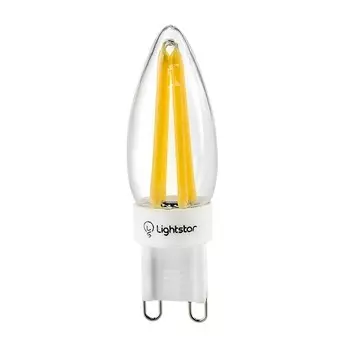 Филаментная светодиодная лампа G9 5W 3000K (теплый) C35 LED Lightstar 940472