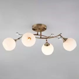 9604/4 Потолочная люстра Eurosvet античная бронза