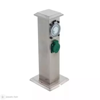 96351 Уличный блок со штепсельной влагозащищенной розеткой и таймером Eglo Park T