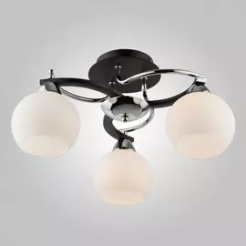 Подвесная люстра Eurosvet 9654/3 хром/венге