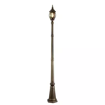Садово-парковый светильник Arte Lamp Atlanta A1047PA-1BN