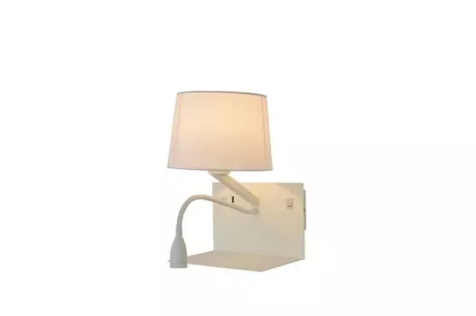 Бра с LED подсветкой и полкой Arte Lamp A1056AP-2WH