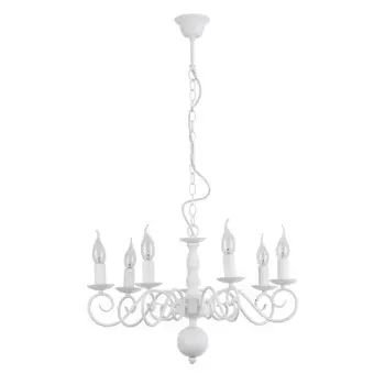 Подвесная люстра Arte Lamp Isabel A1129LM-7WH