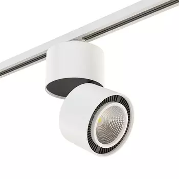A1T214850 Однофазный LED светильник 40W 4000К для трека Forte Muro Lightstar (комплект из 592066+214850)