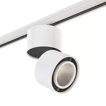 A3T213816 Трехфазный LED светильник 15W 3000К для трека Forte Muro Lightstar (комплект из 594060+213816)