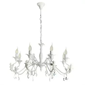 Подвесная люстра Arte Lamp Angelina A5349LM-8WH