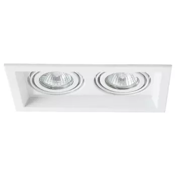 Встраиваемый светильник Arte Lamp Canis A6661PL-2WH