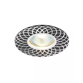 Встраиваемый точечный светильник Ambrella light Alum A815 BK/AL